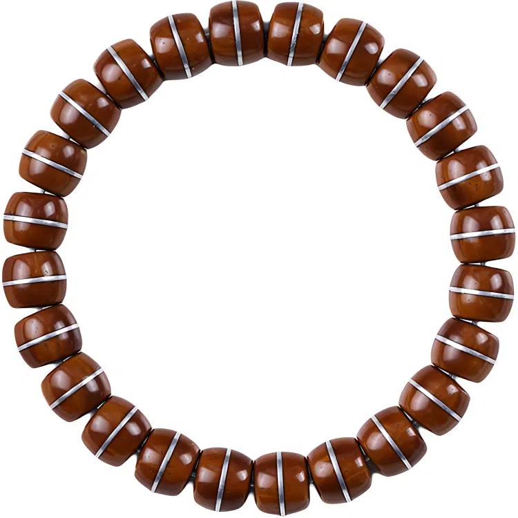 書卓 一线天 招财纳福 转运桶珠 品牌礼盒包装  百搭饰品 油润细腻  新中式文玩念珠#转运 紫金鼠 手串 男女同款情侣款