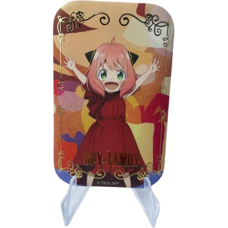 谷娘 间谍过家家烫金方形 徽章