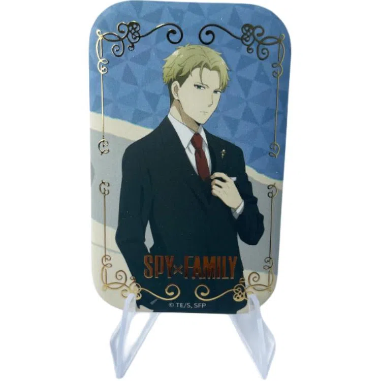 谷娘 间谍过家家烫金方形 徽章