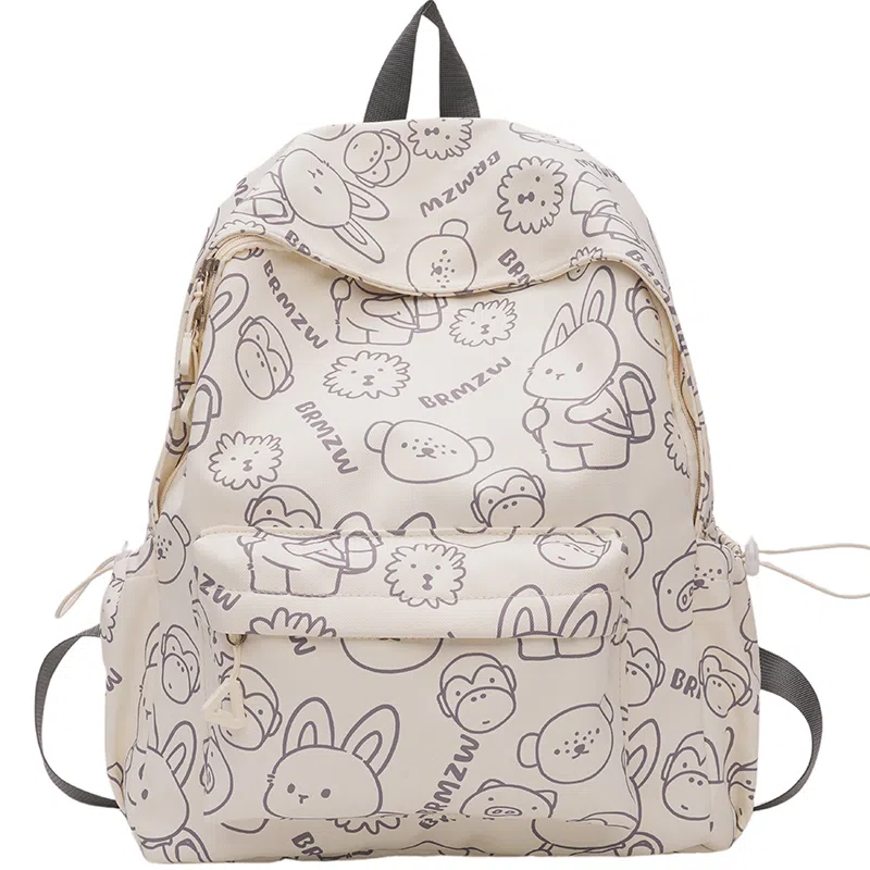 垣途者 日系可爱书包女小背包 帆布 双肩包 女款 多色