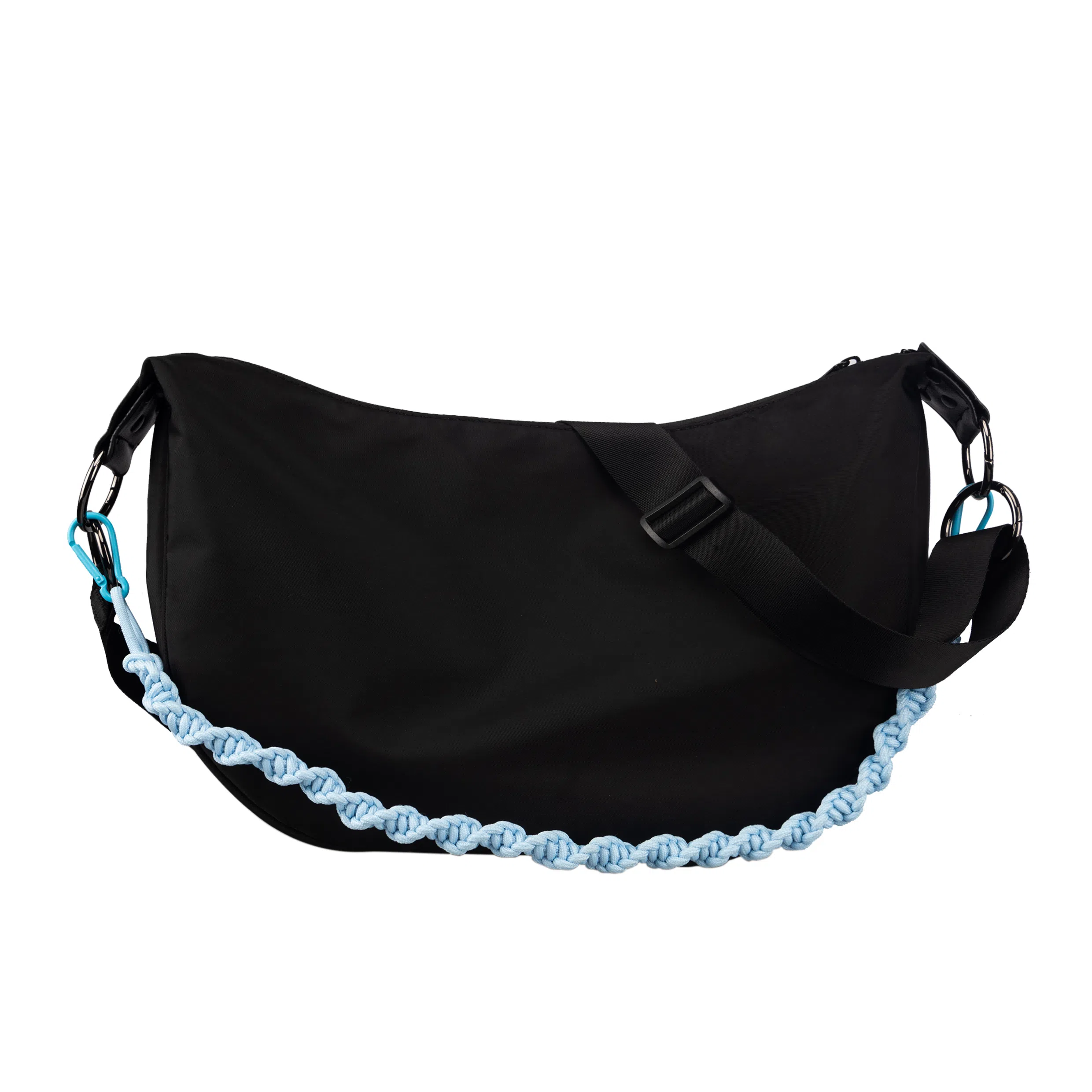 TAKI Nylon Shoulder Bag Black