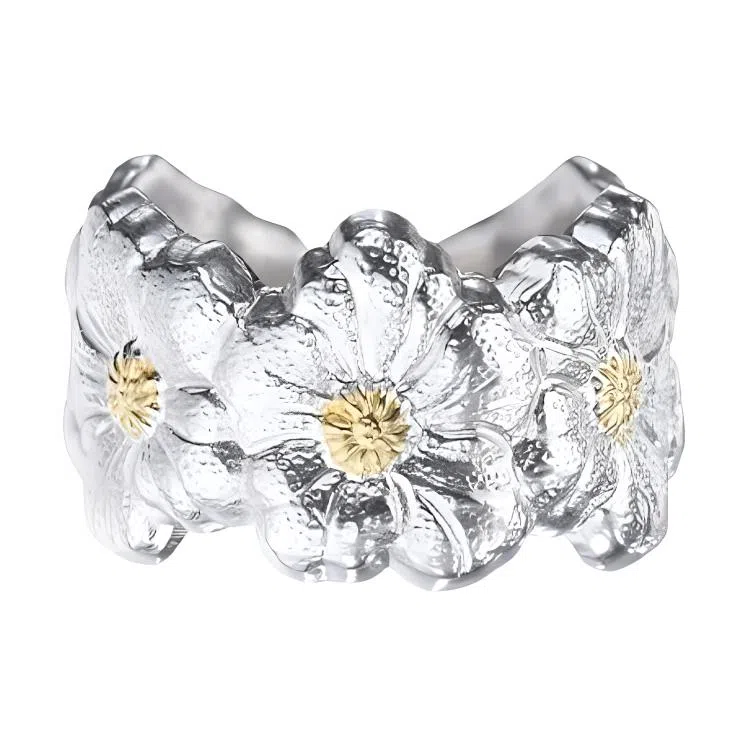 Buccellati Blossoms Silver Ring