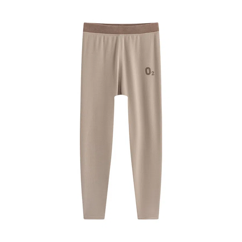 贴身领域 双面磨毛抗菌打底亲肤保暖裤 女款