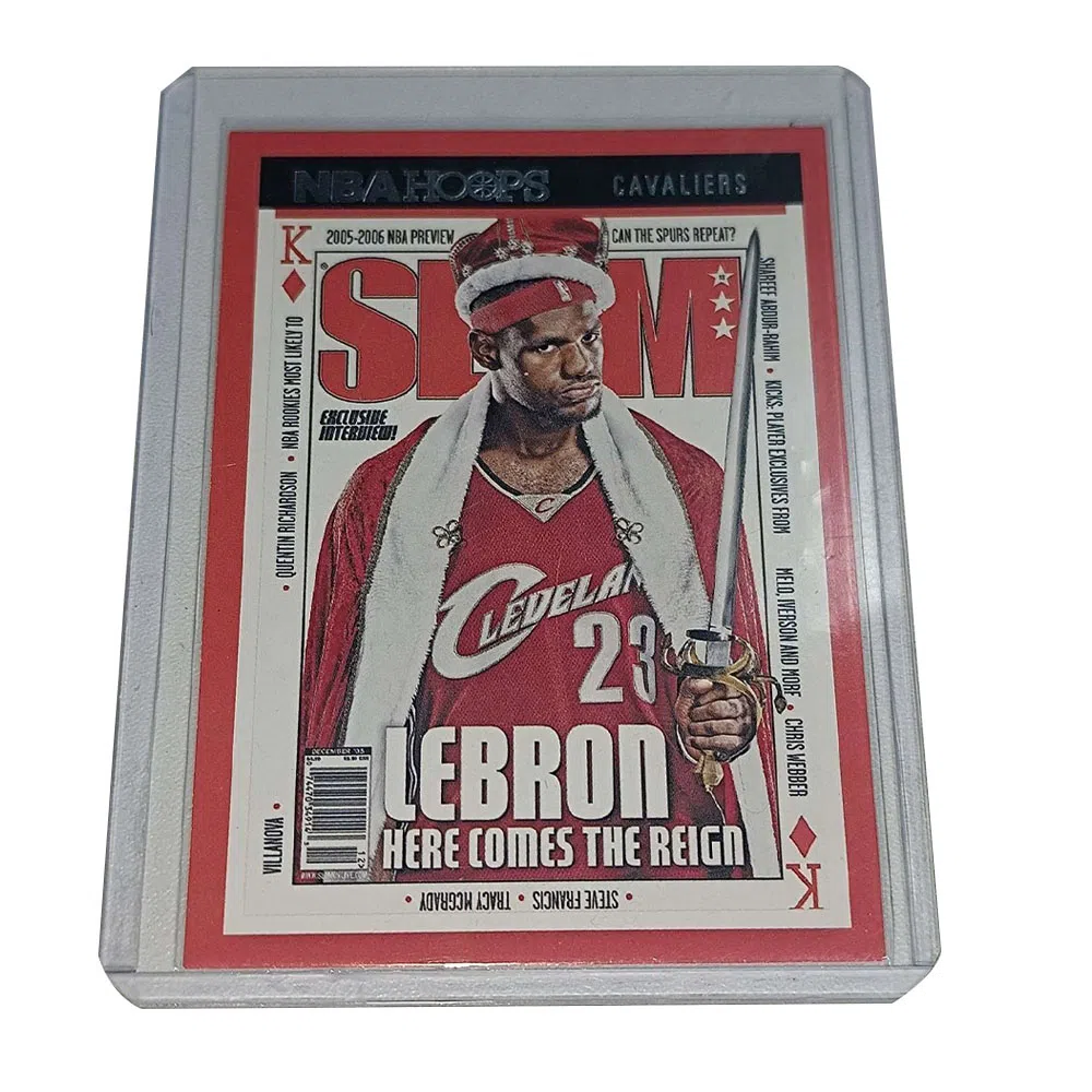 PANINI NBA Hoops LeBron James SLAM.