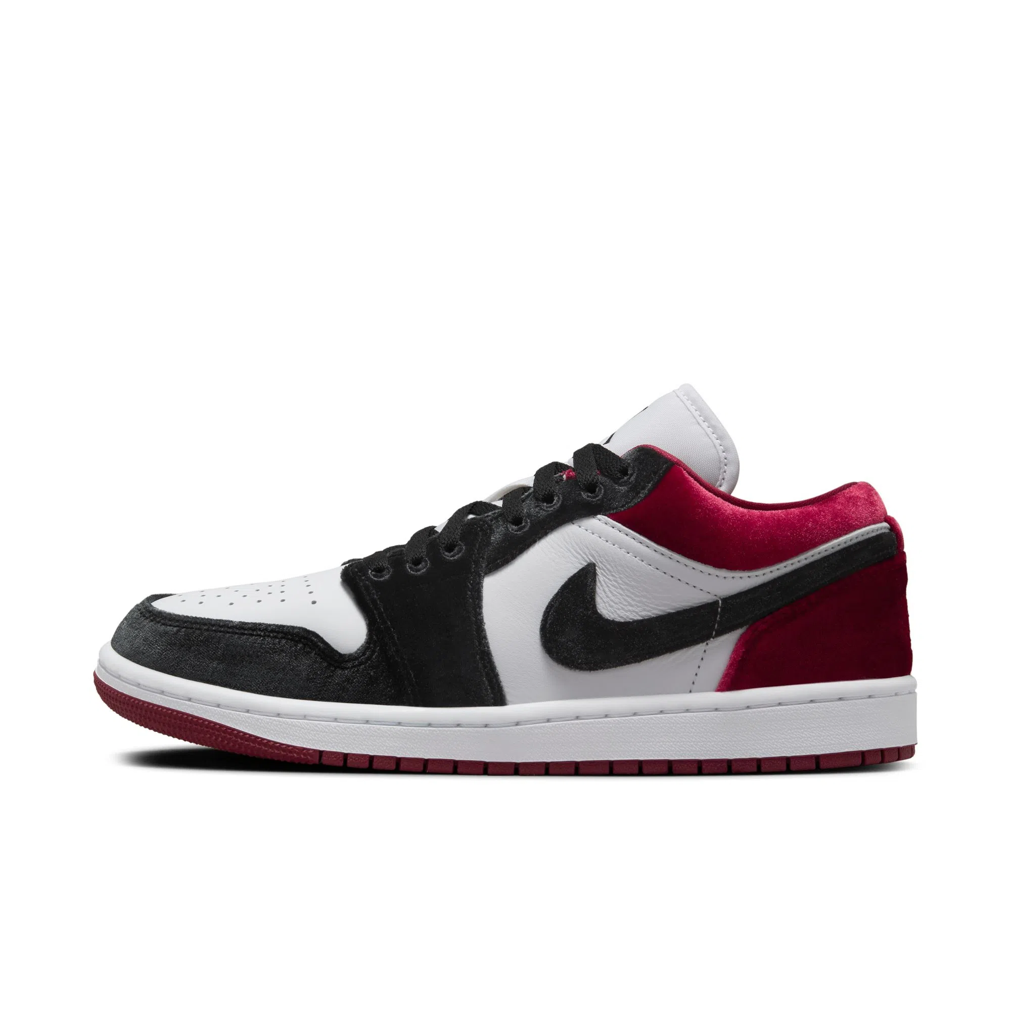 Jordan Air Jordan 1 LOW SE VelvetBlackGym Red