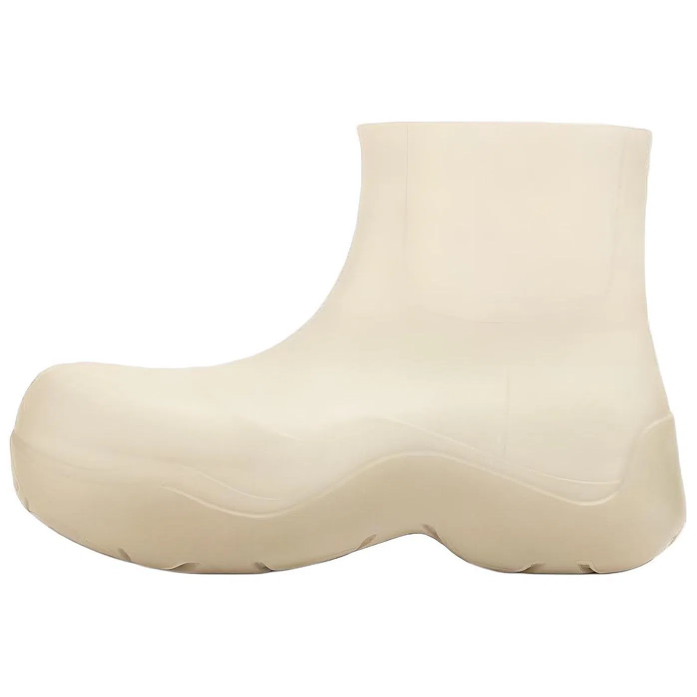 Bottega Veneta Puddle Rubber Boots White