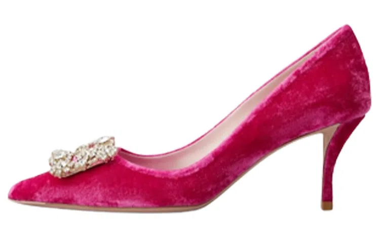 Roger Vivier Flower Strass 6.5cm