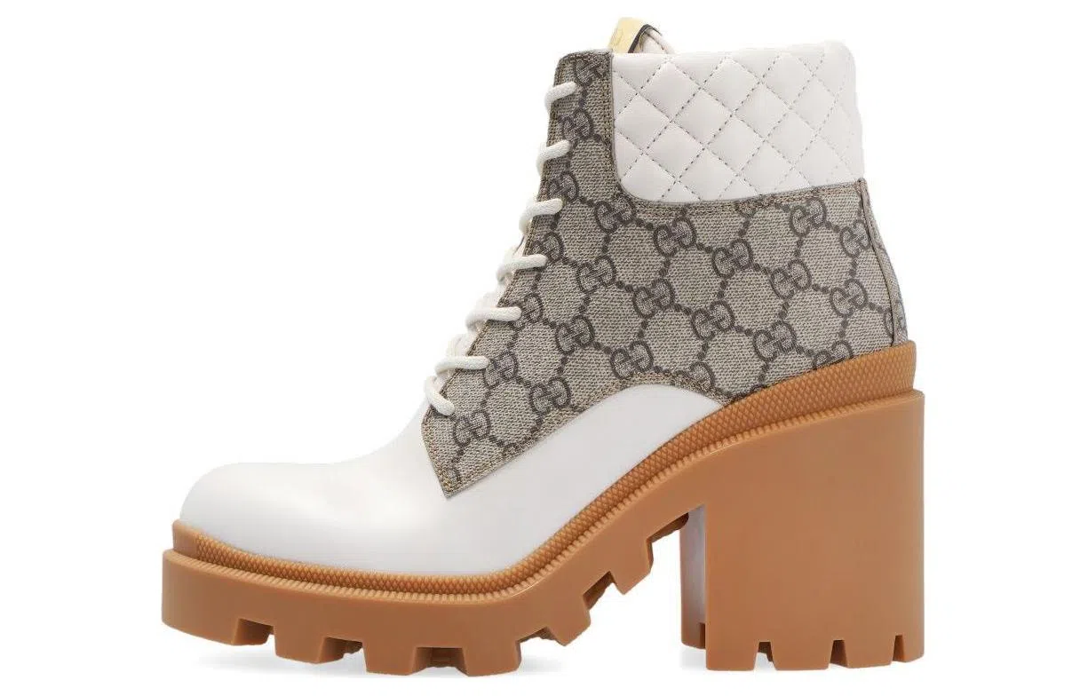 Gucci GG Supreme Ankle Boots