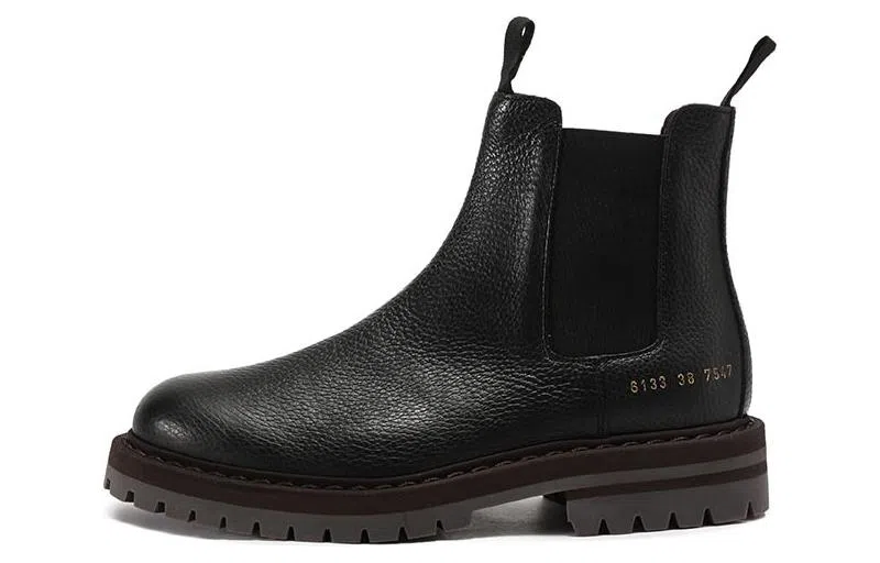 Common Projects Chelsea Boots Black