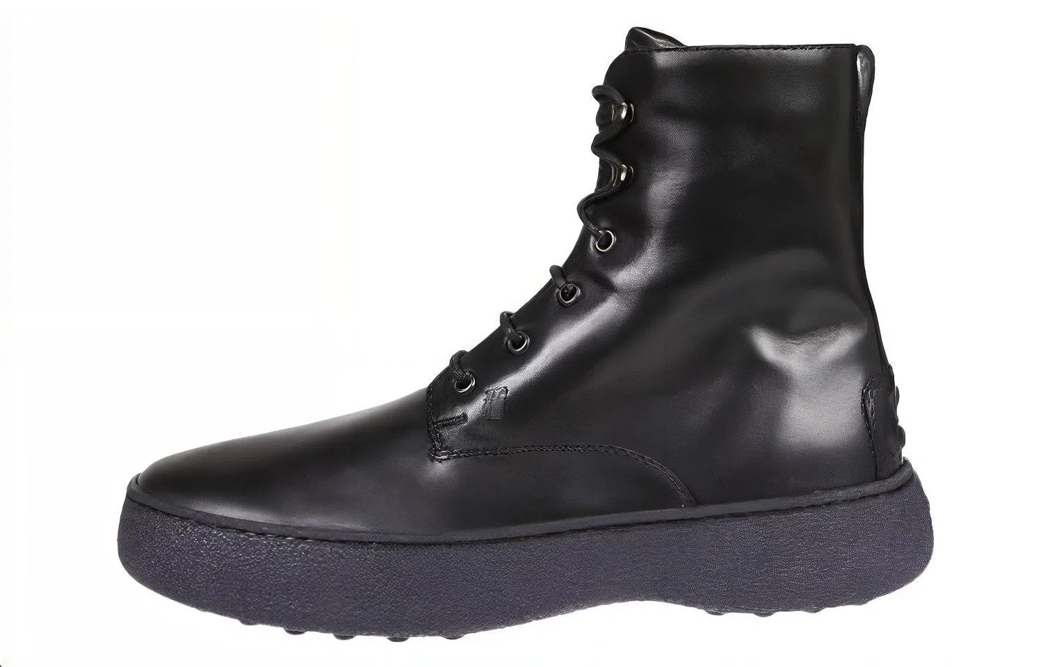 TOD'S Leather Ankle Boots Black