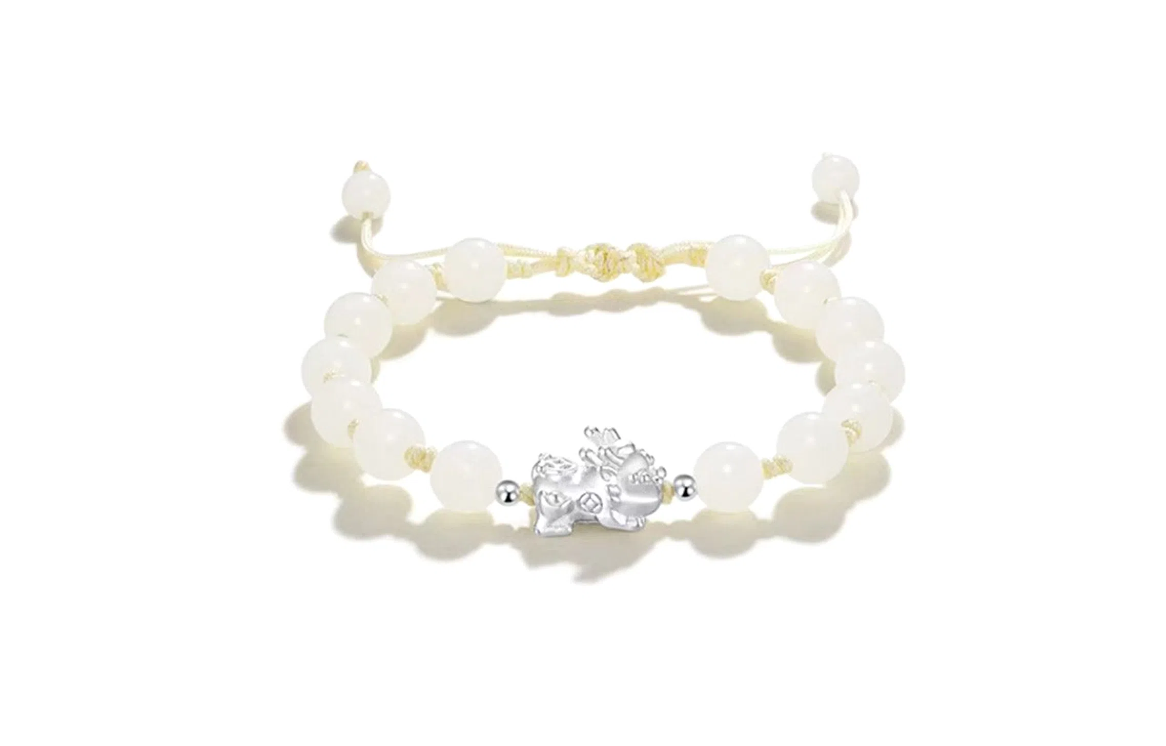 嘉福莱 招财貔貅 本命年招财纳福 简约小众精致百搭 潮流时尚校园通勤 菩提子/菩提籽 手链 男女同款情侣款