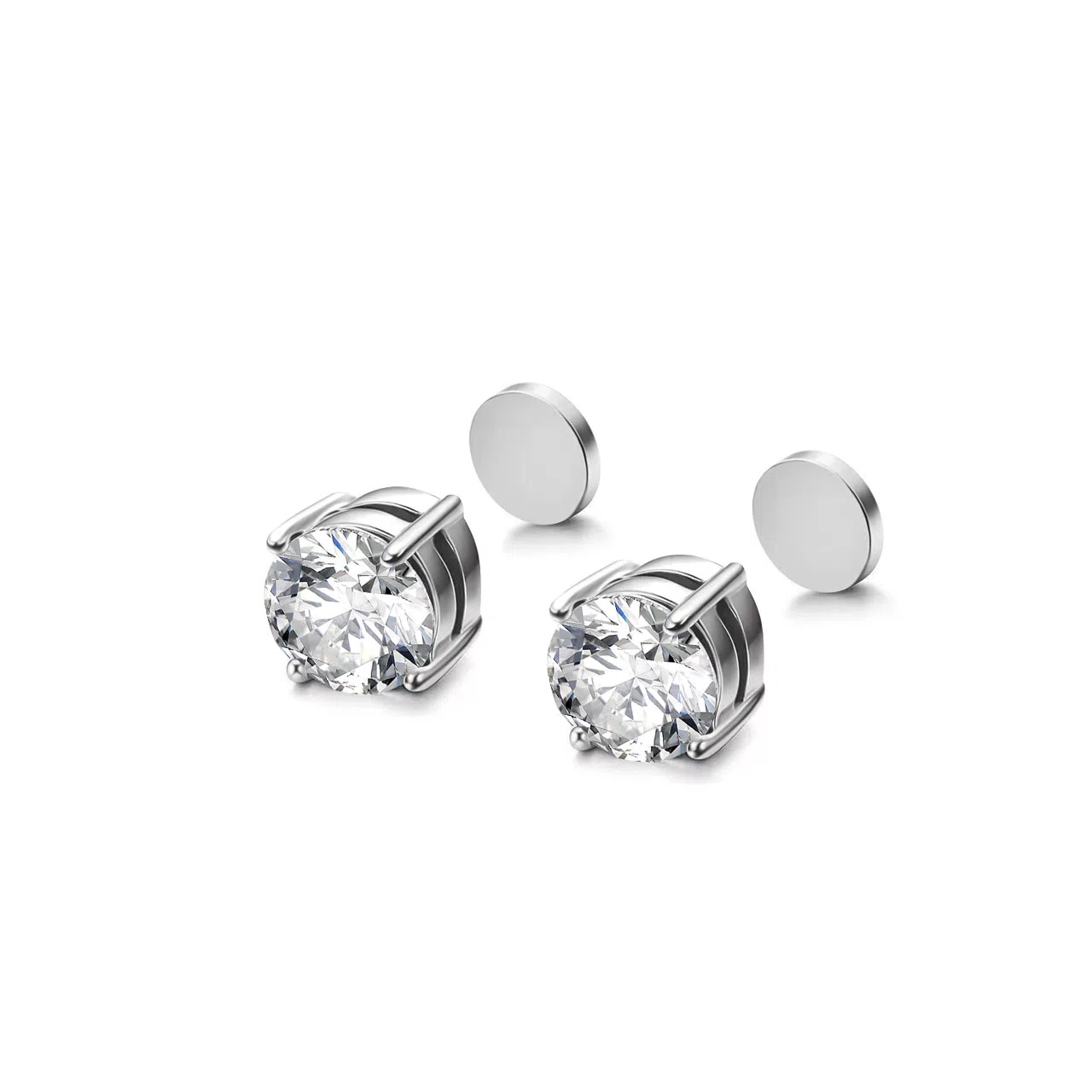 tkb Zirconia Stud Earrings