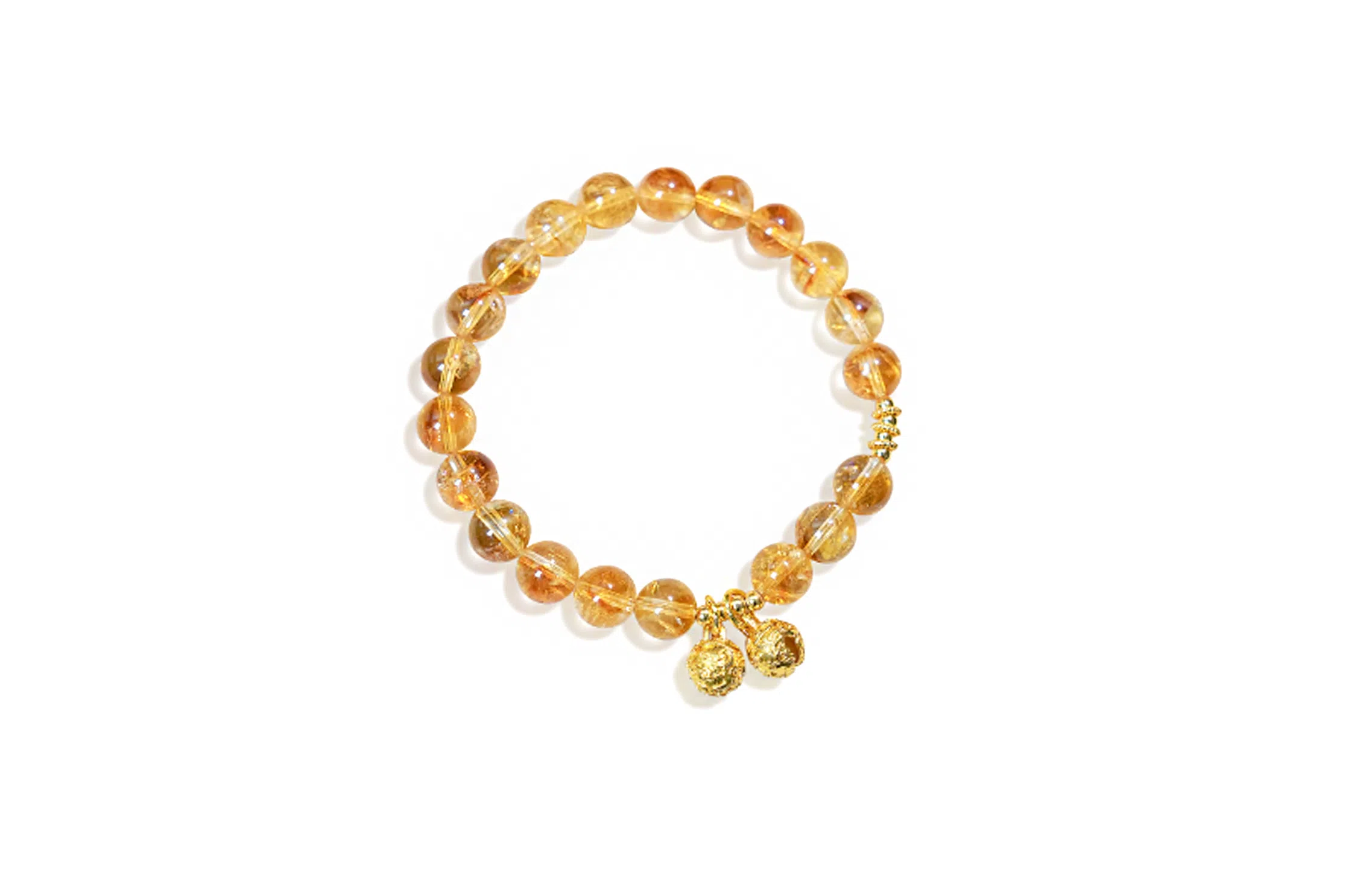 嘉福莱 风铃灿灿 一步一响 精致轻奢小众高级感 爆闪显白通勤百搭 纳福本命年好运连连 琉璃 手串 女款