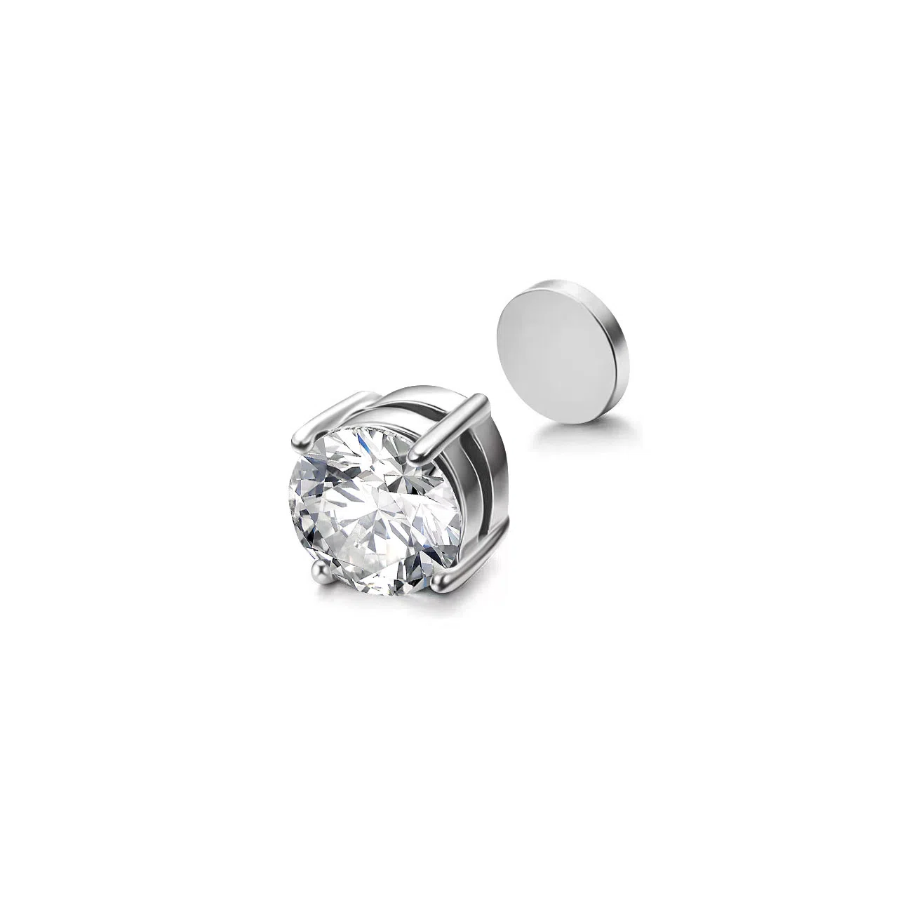 tkb Zirconia Stud Earrings