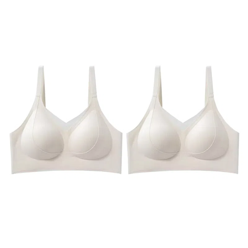 俞兆林 舒适提拉暖肌大胸显小无痕收副乳聚拢调整防下垂无钢圈文胸 女款 组合装