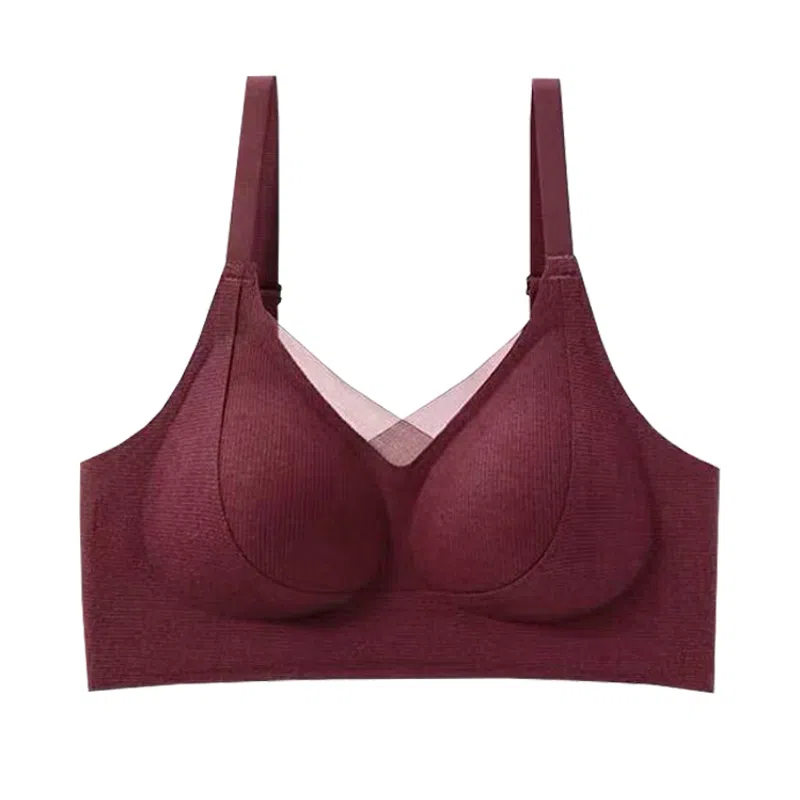 俞兆林 舒适提拉暖肌大胸显小无痕收副乳聚拢调整防下垂无钢圈文胸 女款 组合装