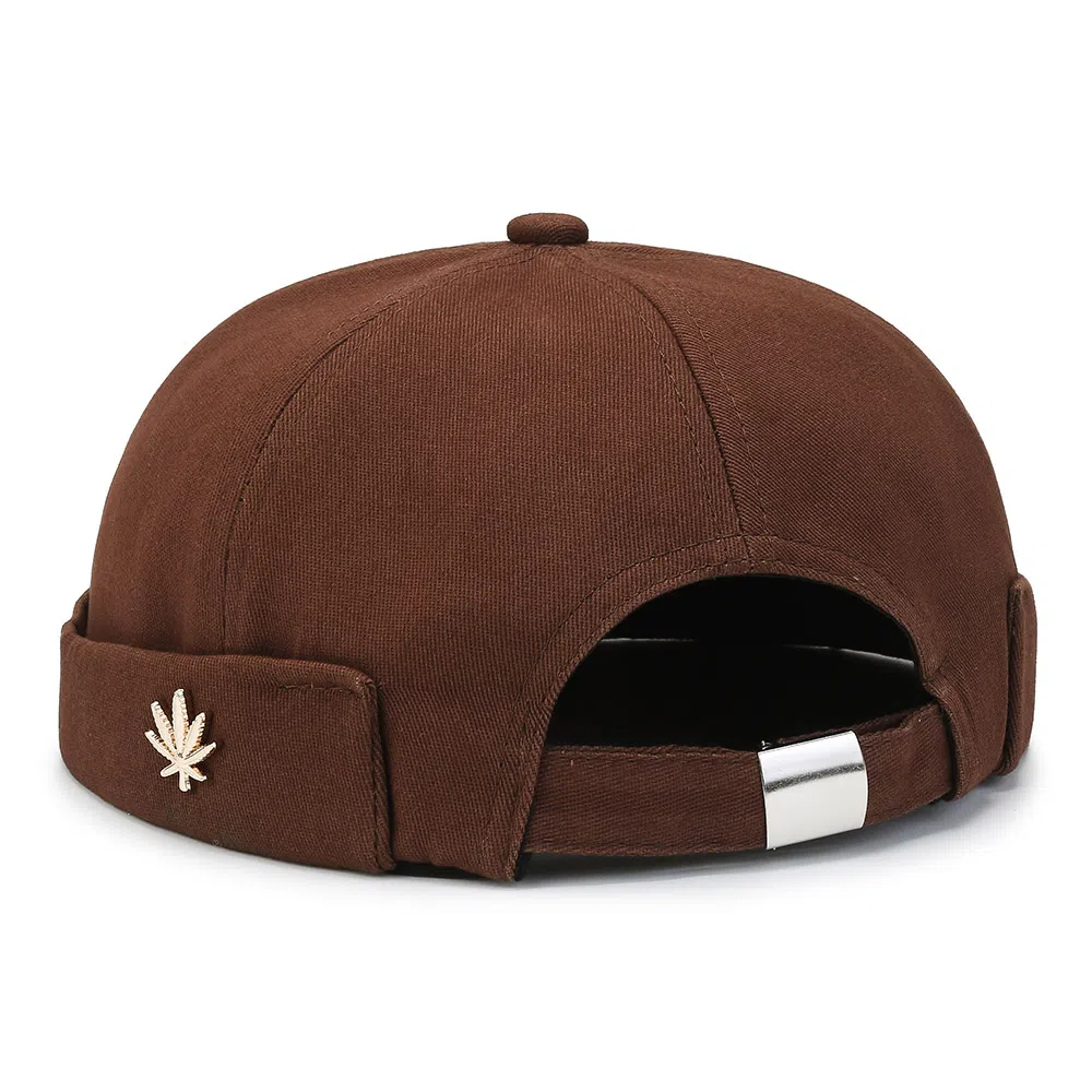 啄木鸟 瓜皮帽潮牌日系无檐地主帽秋冬雅痞街头复古帽子休闲百搭 棉 嘻哈帽 男女同款情侣款