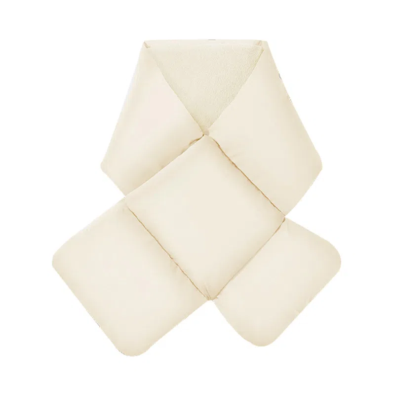 啄木鸟 简约百搭纯色加厚款秋冬季保暖防寒护颈高级感 绒线围巾 男女同款情侣款