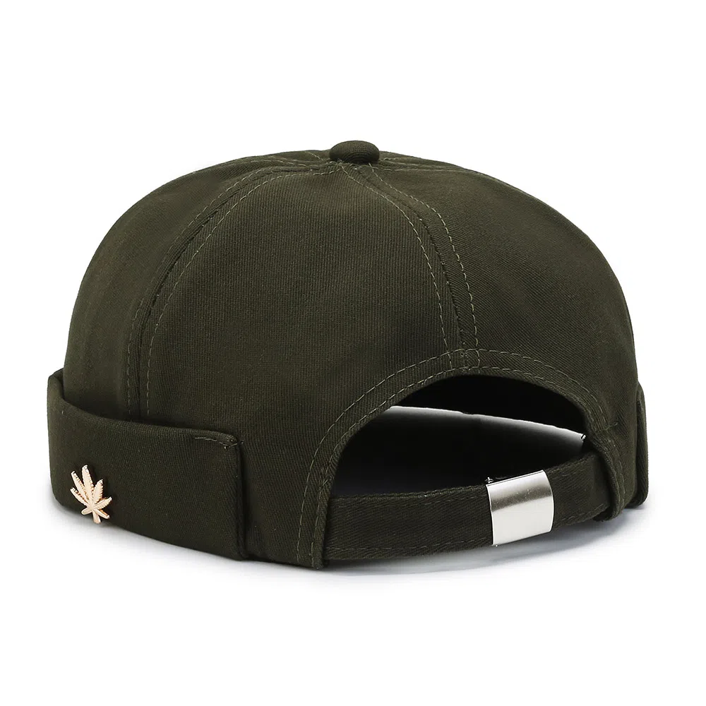 啄木鸟 瓜皮帽潮牌日系无檐地主帽秋冬雅痞街头复古帽子休闲百搭 棉 嘻哈帽 男女同款情侣款