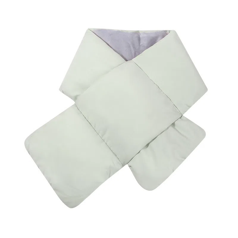 啄木鸟 简约百搭纯色加厚款秋冬季保暖防寒护颈高级感 绒线围巾 男女同款情侣款