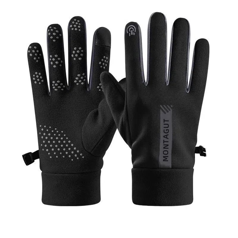 梦特娇 爆款可触屏 涤纶 绒线手套 男女同款情侣款