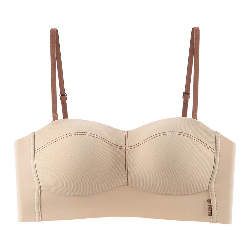 内在密码 小胸显大聚拢杯抹胸无钢圈细肩带美背无痕文胸 女款