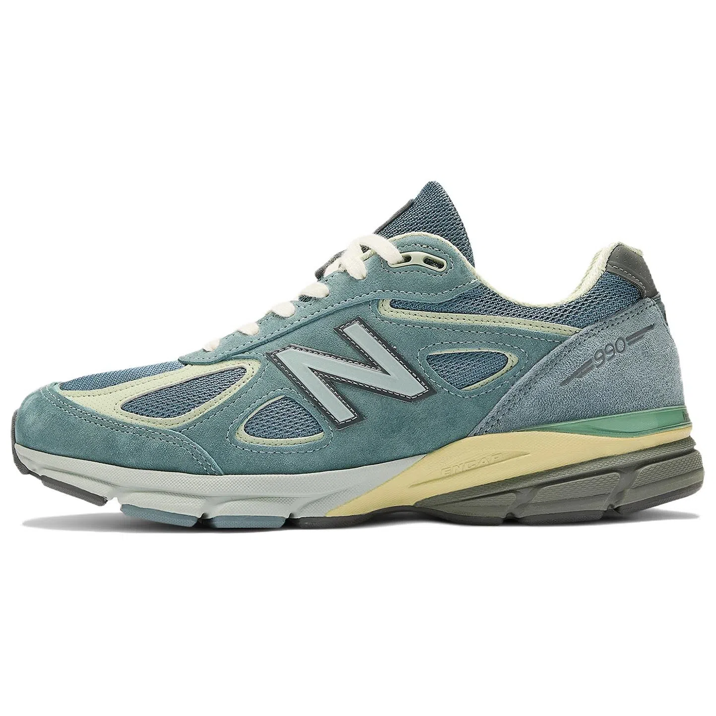 Auralee x New Balance 990 V4 Blue
