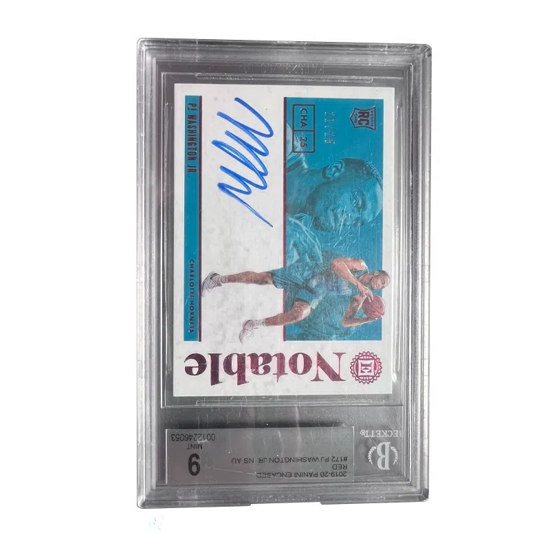 PANINI 2019-20 PJWashingtonJr.RCPJnotable2125BGS9