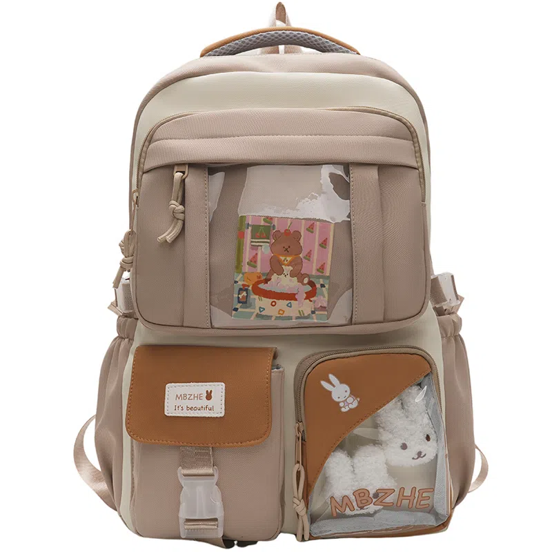 垣途者 书包学生可爱日系软妹背包 帆布 帆布包双肩包 常规 女款 多色