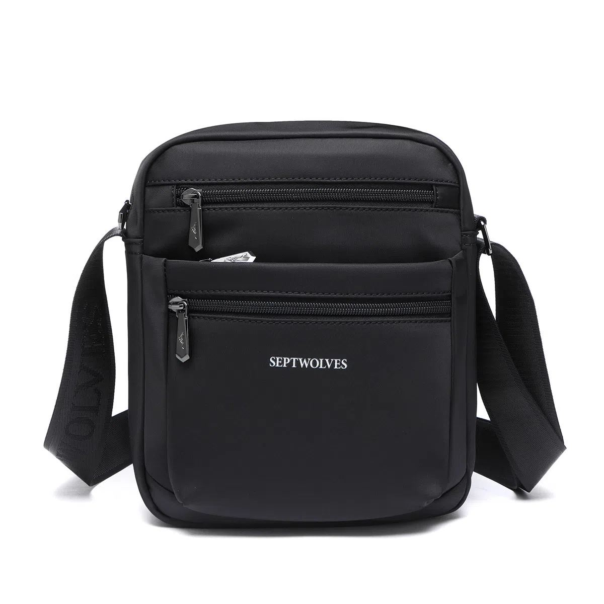 SEPTWOLVES Crossbody Bag Black