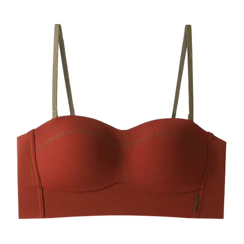 内在密码 小胸显大聚拢杯抹胸无钢圈细肩带美背无痕文胸 女款