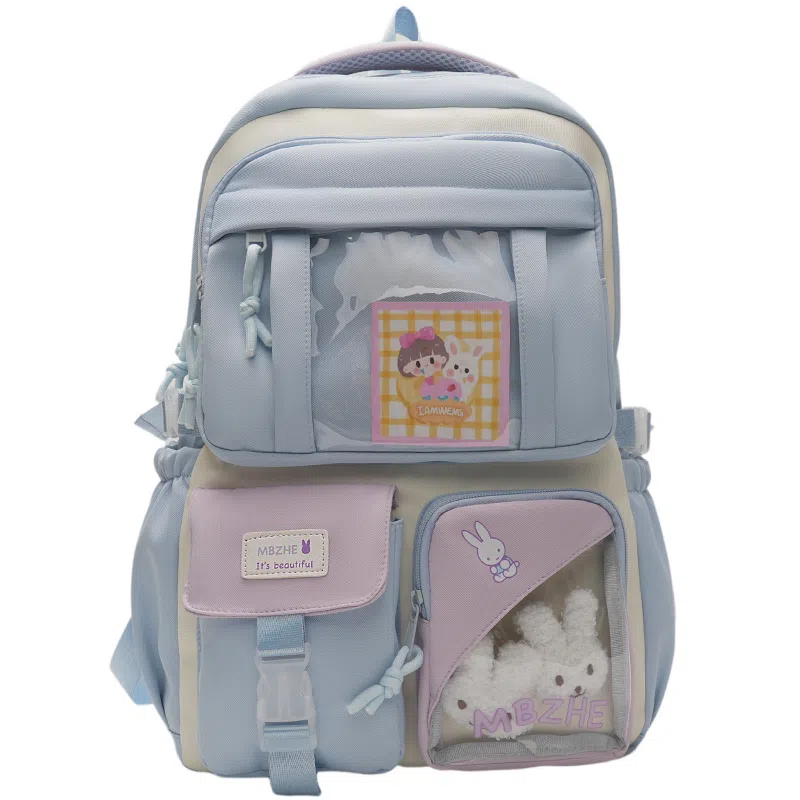 垣途者 书包学生可爱日系软妹背包 帆布 帆布包双肩包 常规 女款 多色