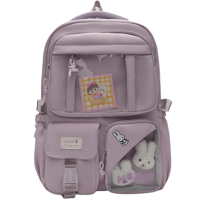 垣途者 书包学生可爱日系软妹背包 帆布 帆布包双肩包 常规 女款 多色