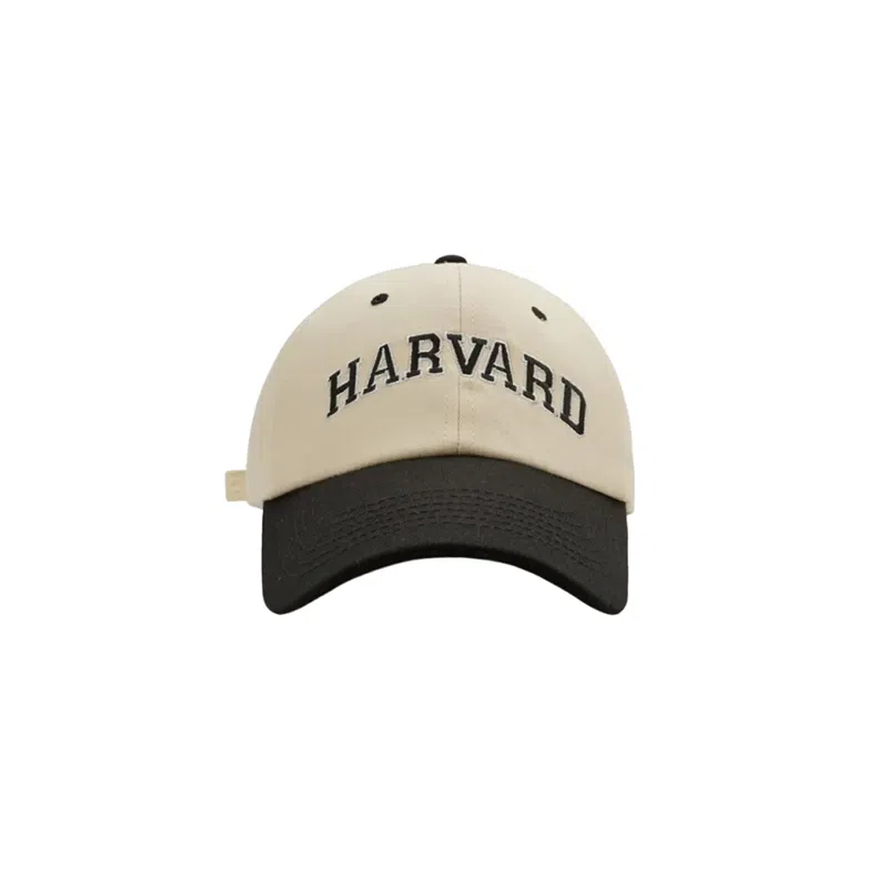 浪莎 韩版街头撞色显脸小字母刺绣 棉 鸭舌帽 男女同款情侣款