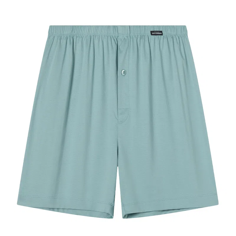 舒雅 舒适休闲简约五分睡裤 男款