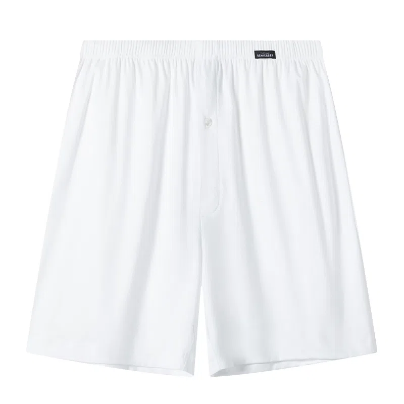 舒雅 舒适休闲简约五分睡裤 男款