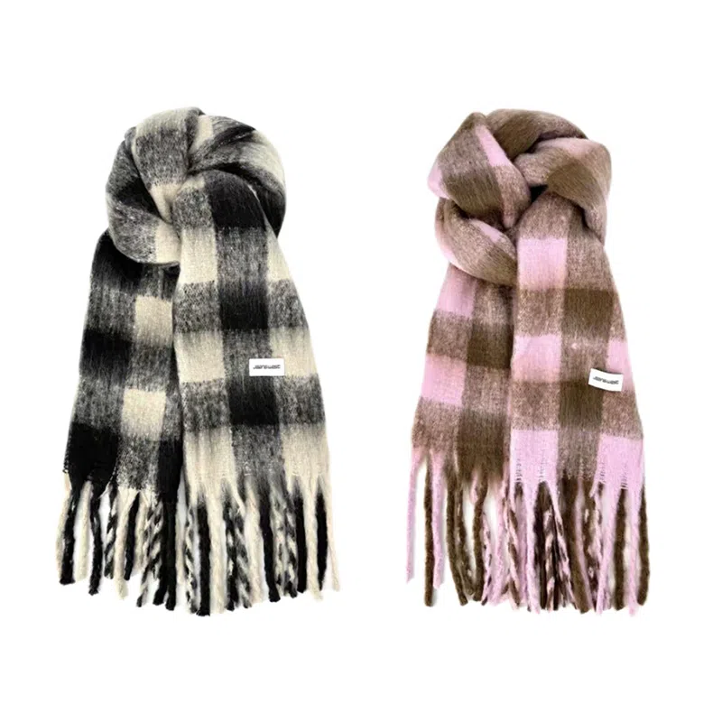 JEANSWEST Plaid Scarf