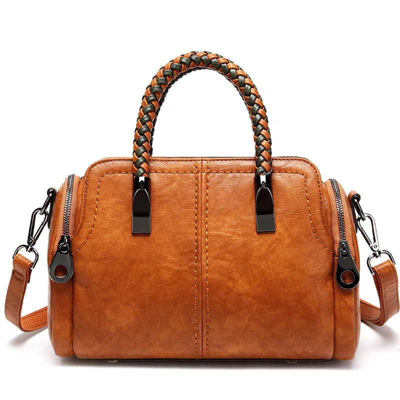 Vandee Boston Bag Brown