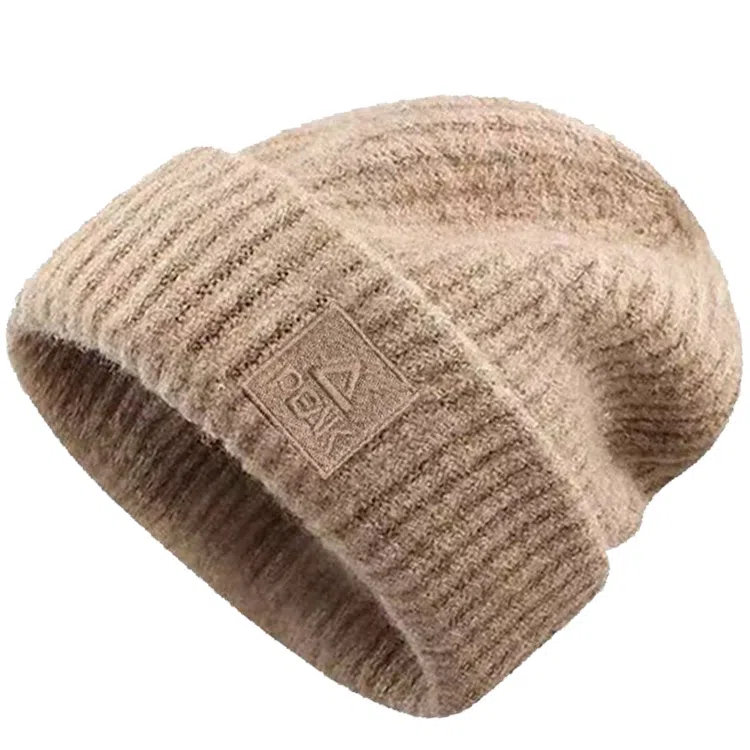 匹克 保暖宽松保暖堆堆护耳 聚酯纤维 绒线帽 男女同款情侣款