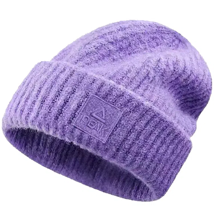 匹克 保暖宽松保暖堆堆护耳 聚酯纤维 绒线帽 男女同款情侣款