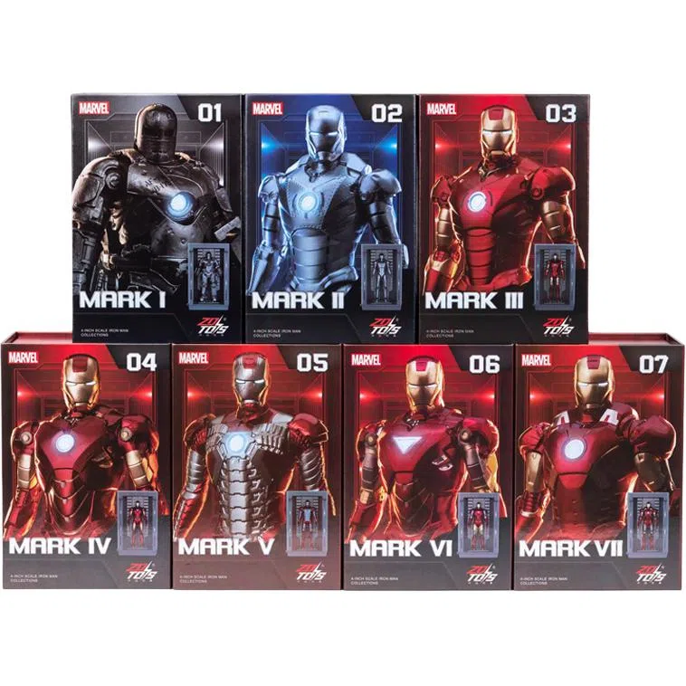 Zhongdong Marvel Series Iron Man 10th Anniversary Collectible