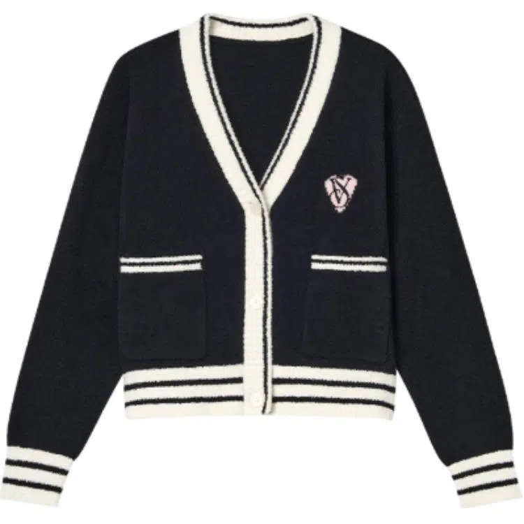 Victoria's Secret Colorblock V-Neck Pajama Top