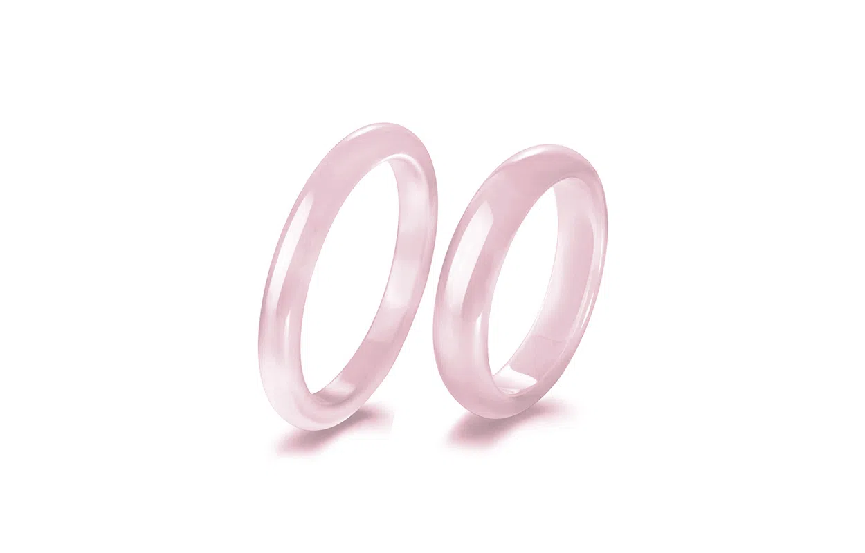 水贝之星 白月光 复古民族风精致轻盈素雅国潮通透清冷古韵气质庄重轻奢闭口手饰 猫眼石 手镯 男女同款情侣款