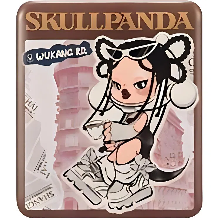POP MART SKULLPANDA Wukang Rd. 6*7cm