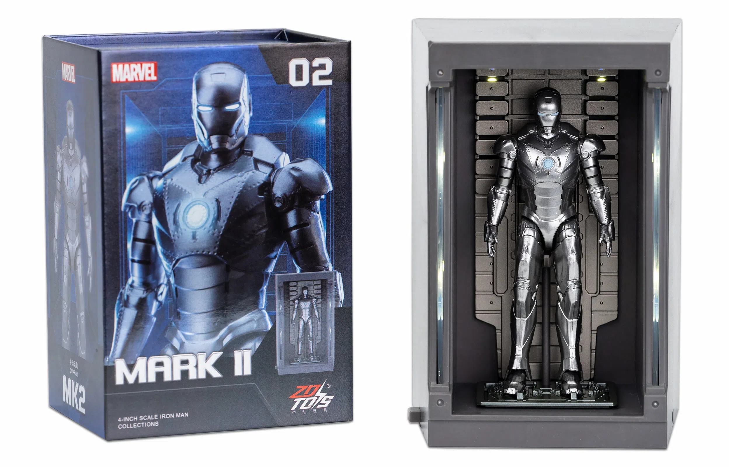 Zhongdong Toys Marvel Iron Man Light-Up Edition