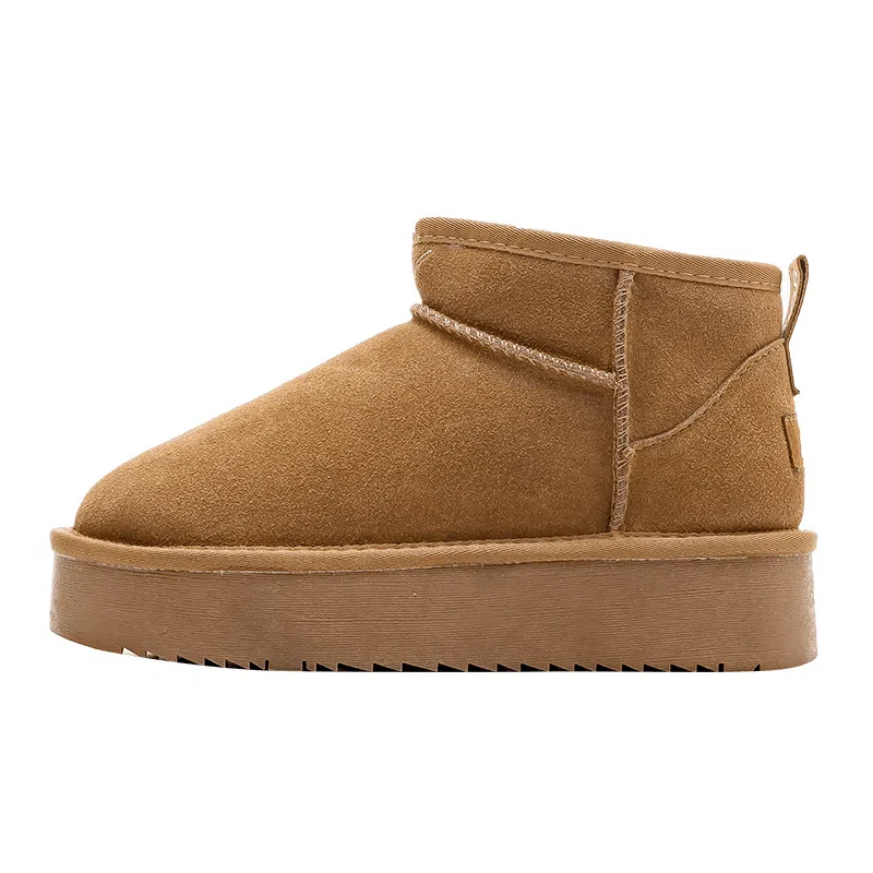 Warrior Suede Snow Boots Brown