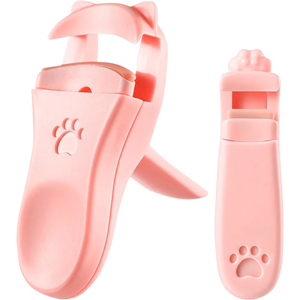 古迪  猫爪睫毛夹 卷翘持久定型小型局部太阳花便携广角女眼睫毛器