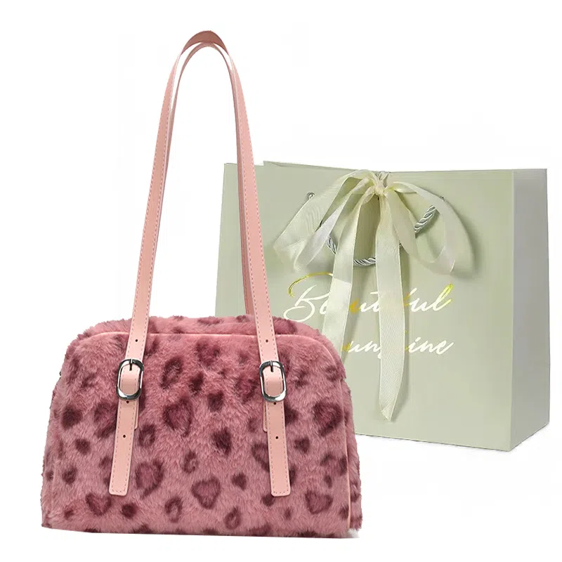 JIANGLIDA Boston Bag Pink