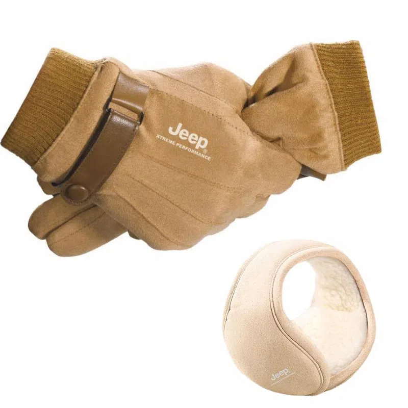 Jeep Touchscreen Fleece Gloves
