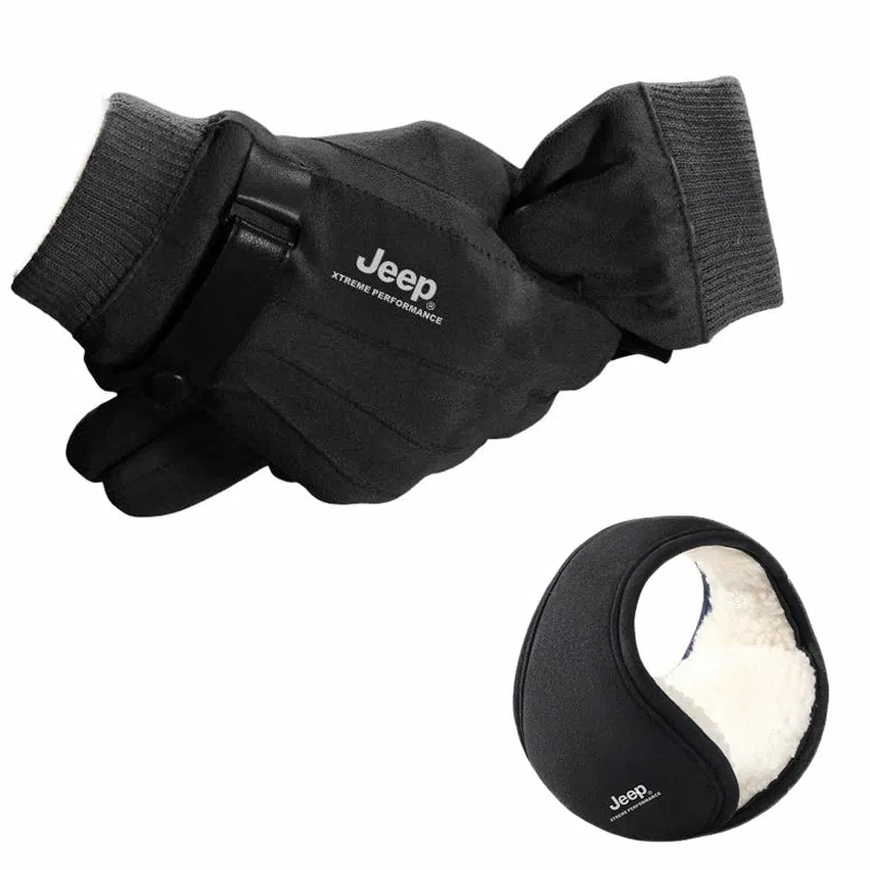 Jeep Touchscreen Fleece Gloves